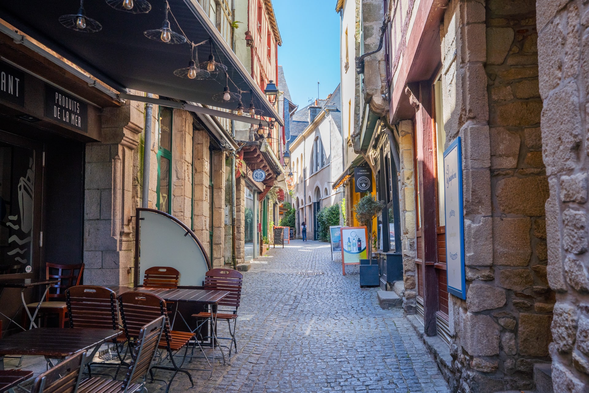 Centre ville de vannes vieille ville